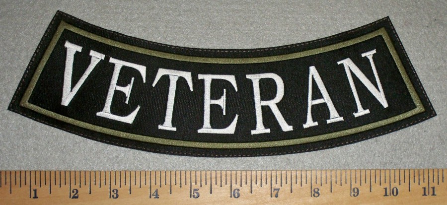 military rocker patches